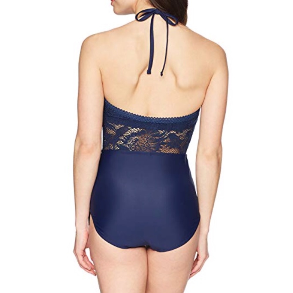 COASTAL BLUE ONE PIECE SWIMSUIT - Picture 2 of 3